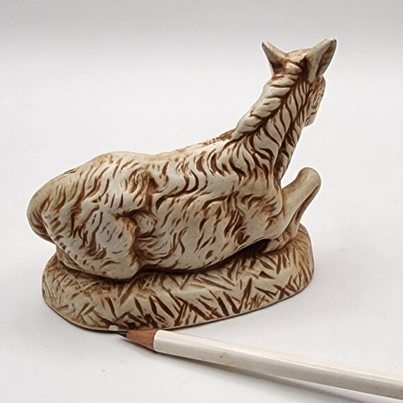 Vtg. Atlantic Mold Co. Hand Painted Set of 6 Animals Replacements Nativity *Pics - Picture 12 of 12